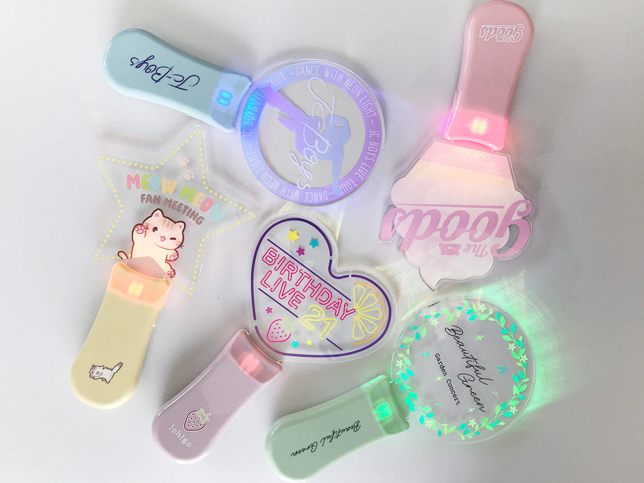 アクリルペンライトのオリジナル製作｜ジェイアンドシーサプライ