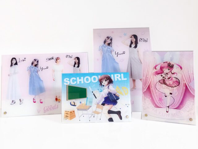 アクリルパネルのオリジナル製作