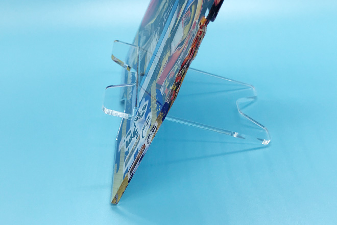 戦国気分を味わえる和風柄アクリルスマホスタンド