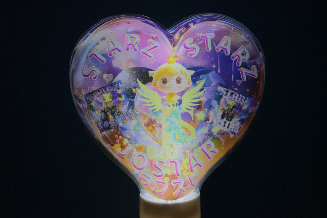 ちびキャラが華やかに輝く立体型ペンライト