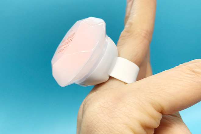 イベント名を美しく魅せるダイヤ型リングライト