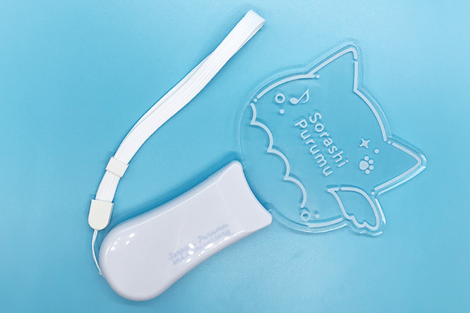 動物シルエットとやさしいラインが光を彩るペンライト